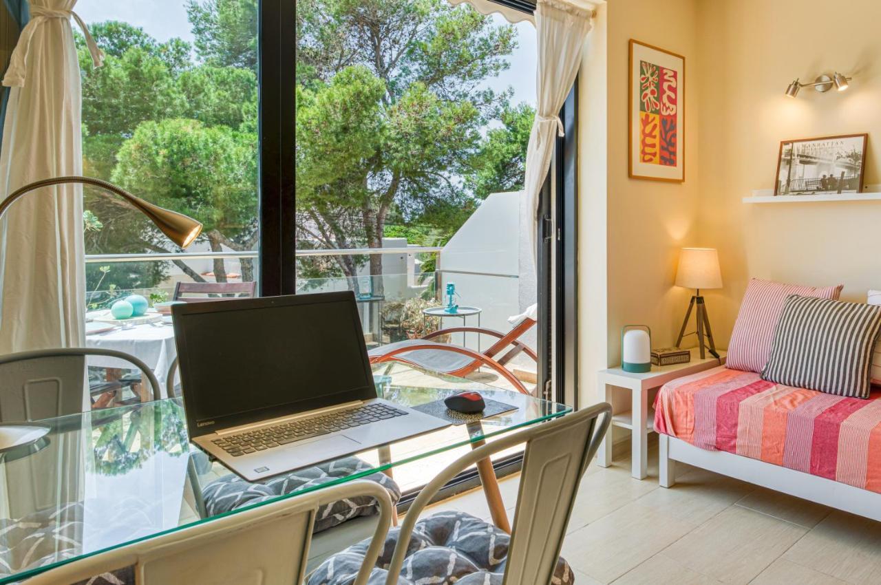 Villa Atico Playa Santandria Con Piscina Y Wifi Ciutadella  Exterior foto